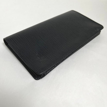 Louis Vuitton Bifold Long Wallet Epi Porto Cult Credit M63212 Louis Vuitton Noir Lv