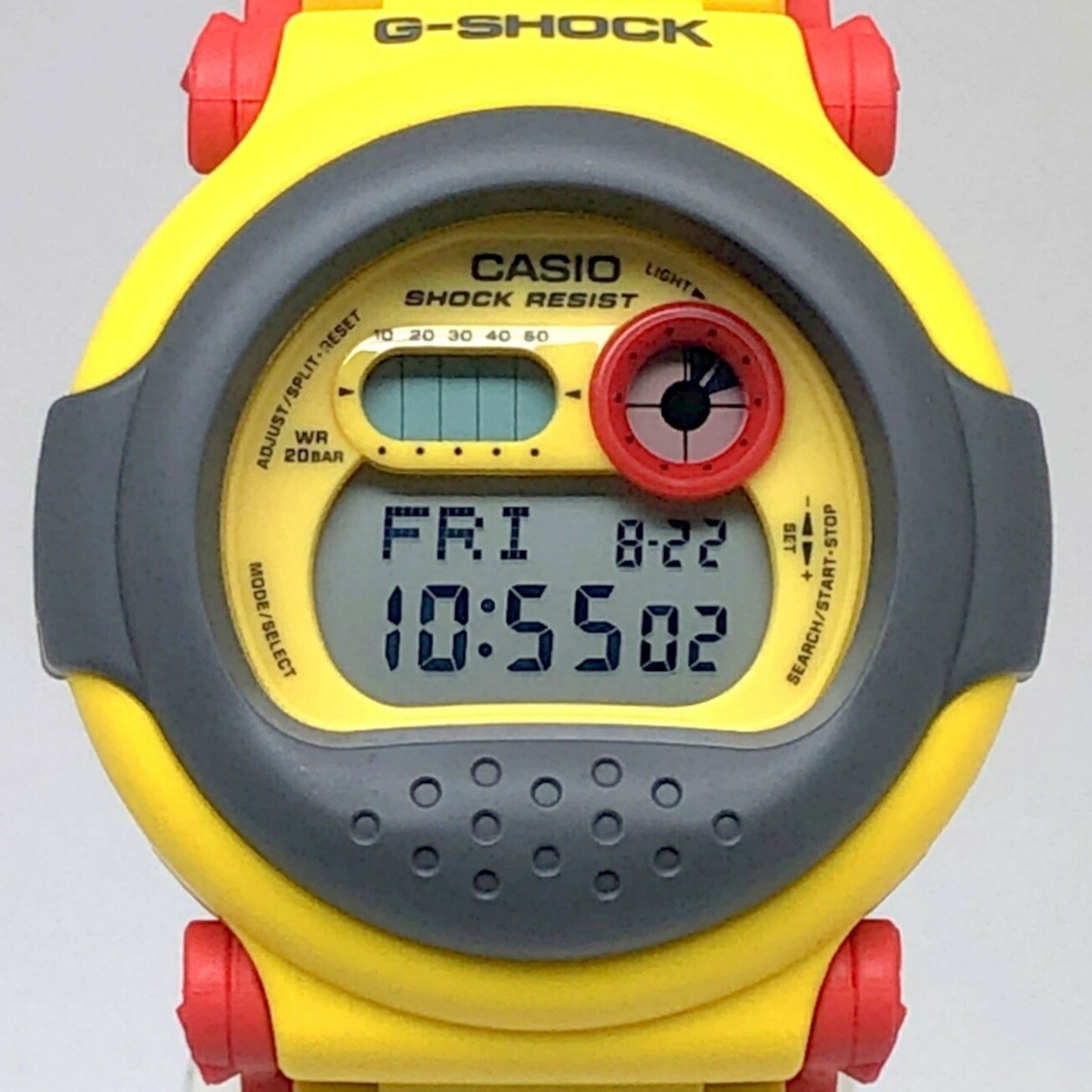 G-Shock Casio G-001-9 Jason Capsule Tough Nexax Yellow/Gray Watch