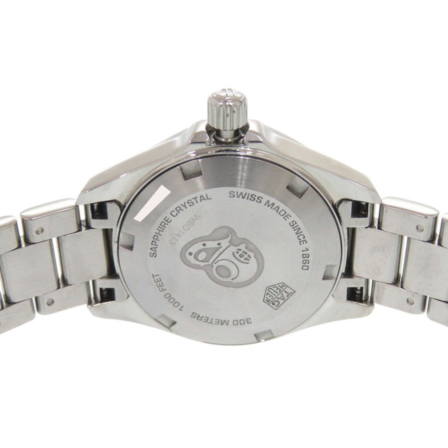 Tag Heuer Aquaracer Diamond Bezel Wbd1413.Ba0741 Stainless Steel White Shell Dial Quartz Watch 0235