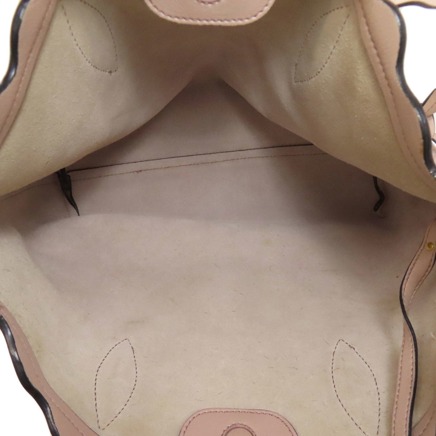 Miu Miu Miu Logo Tote Bag Leather