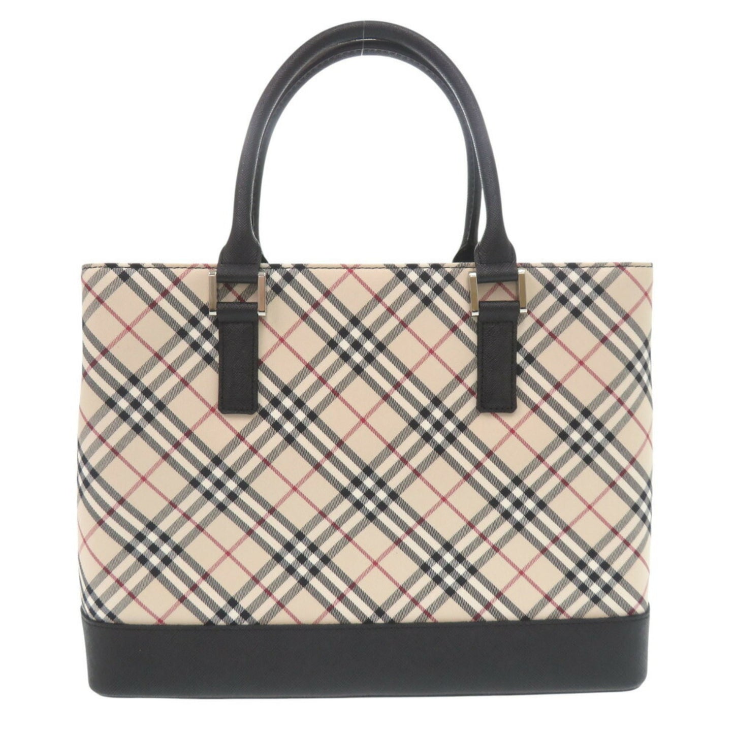 Burberry Nova Check Leather Beige Handbag 1345Burberry