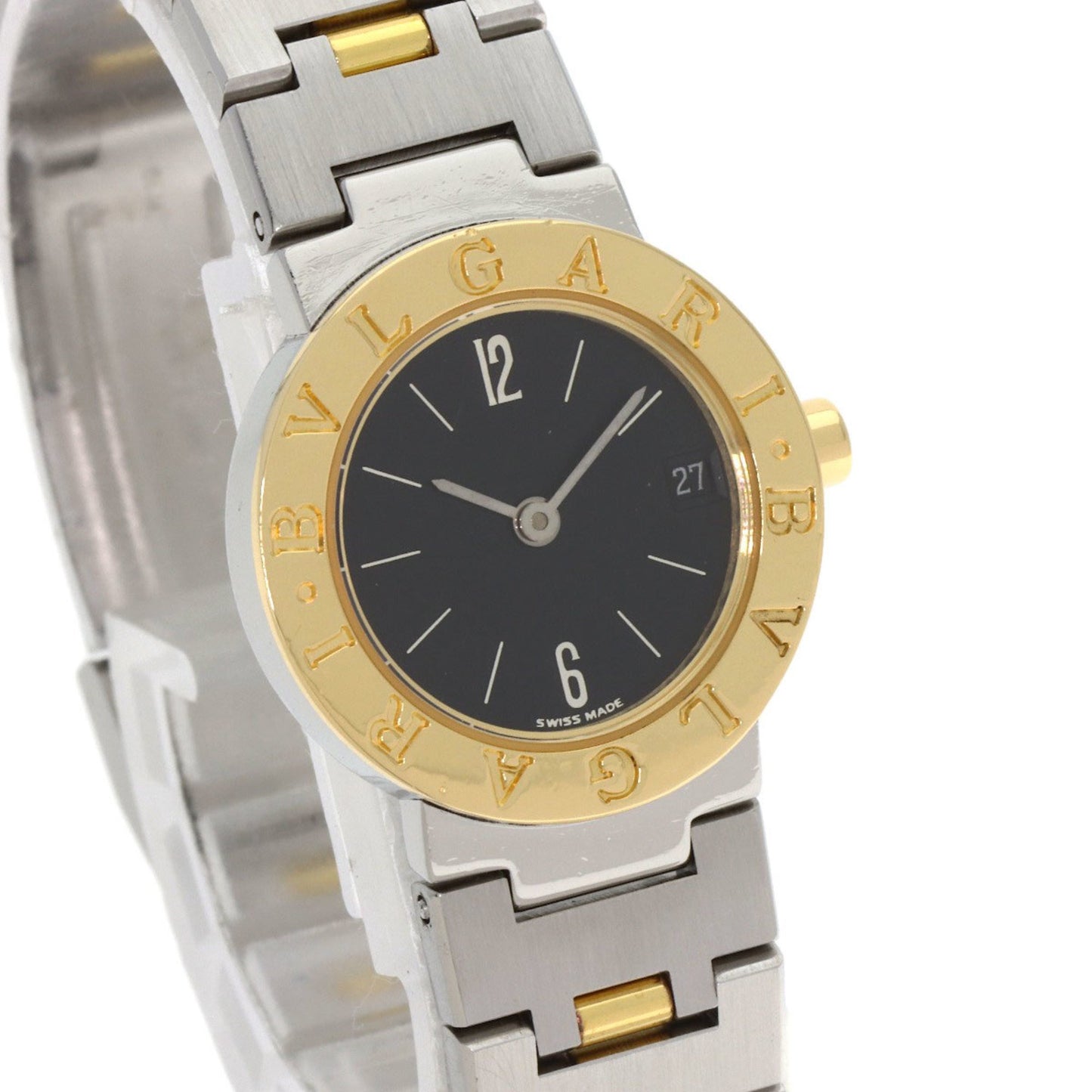 Bvlgari Bb23Sgd Watch Stainless Steel Ss 18Kyg