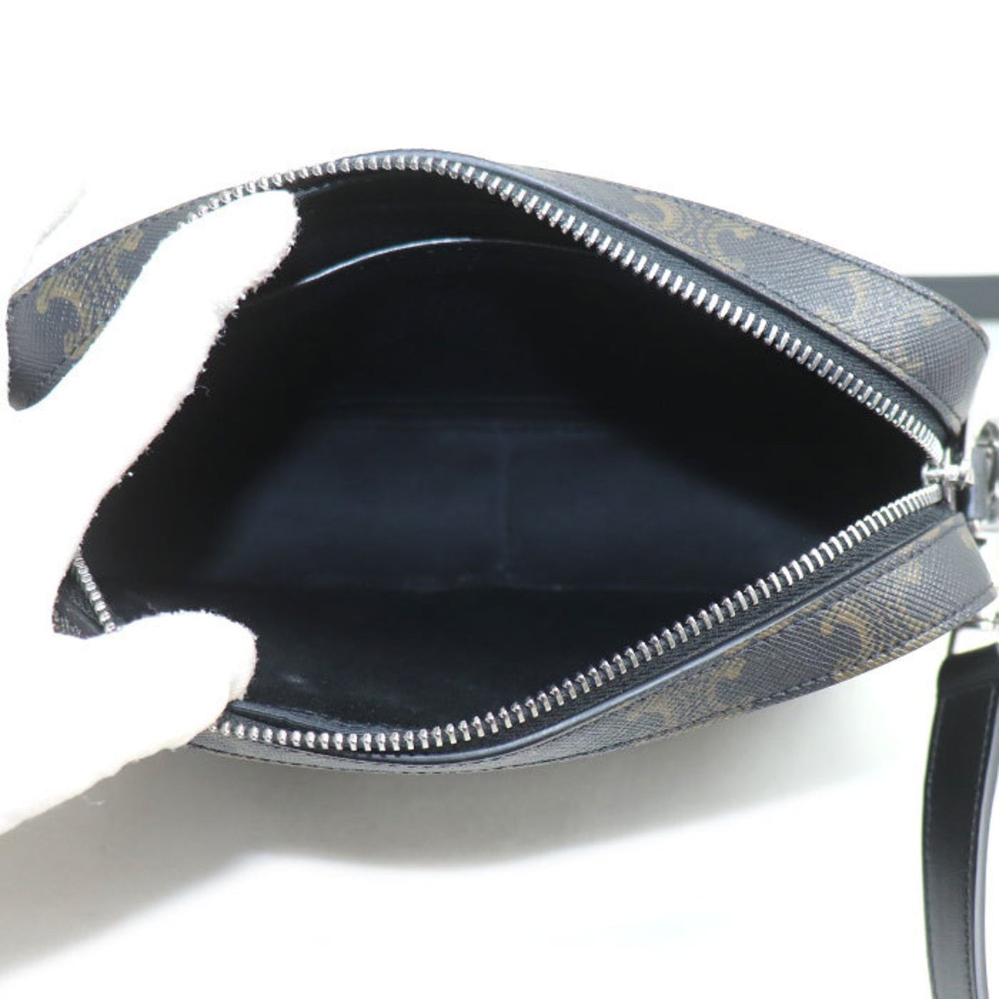 Celine Triomphe Canvas Small Shoulder Bag