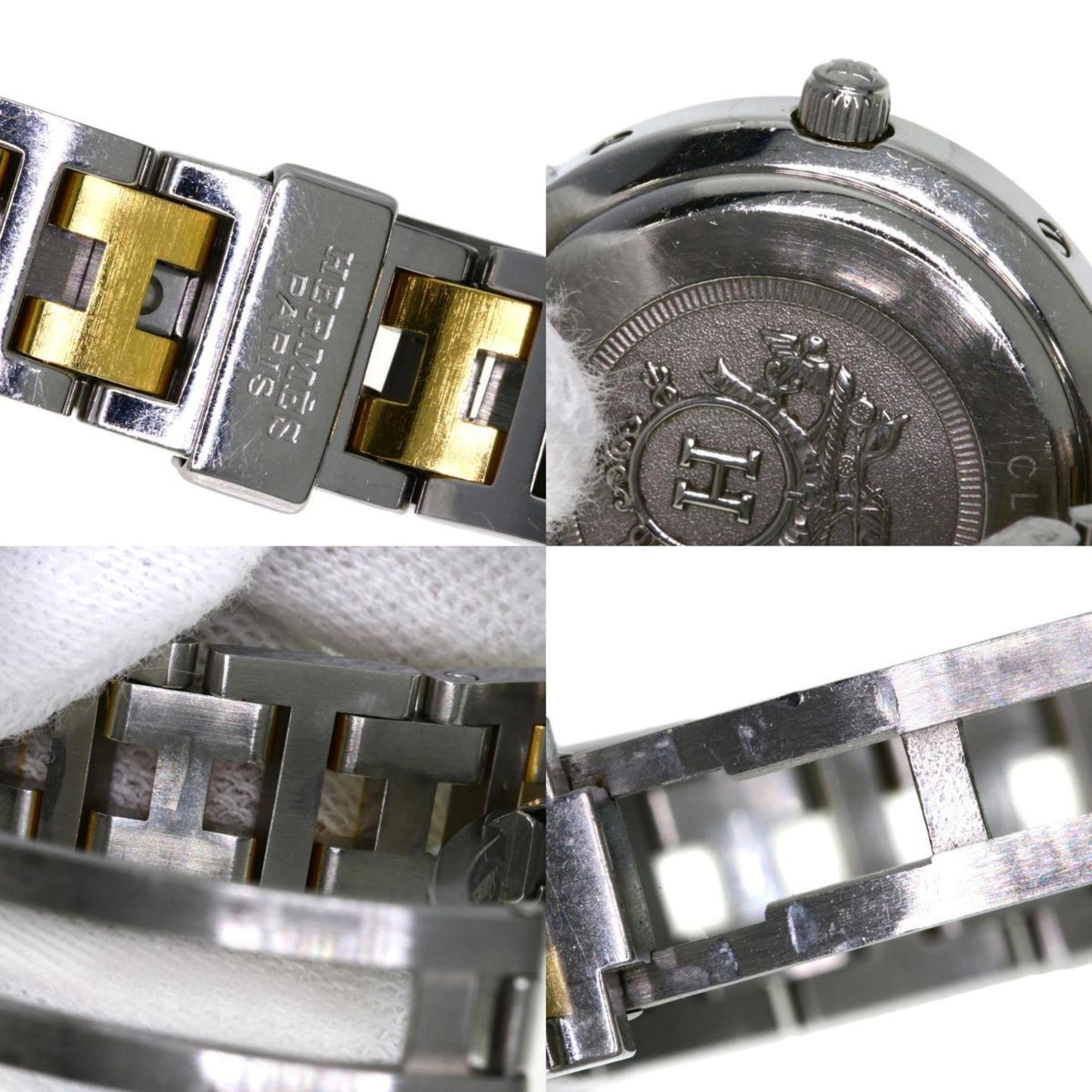 Herms Cl4.220 Clipper Watch In Stainless Steel/Ssxgp