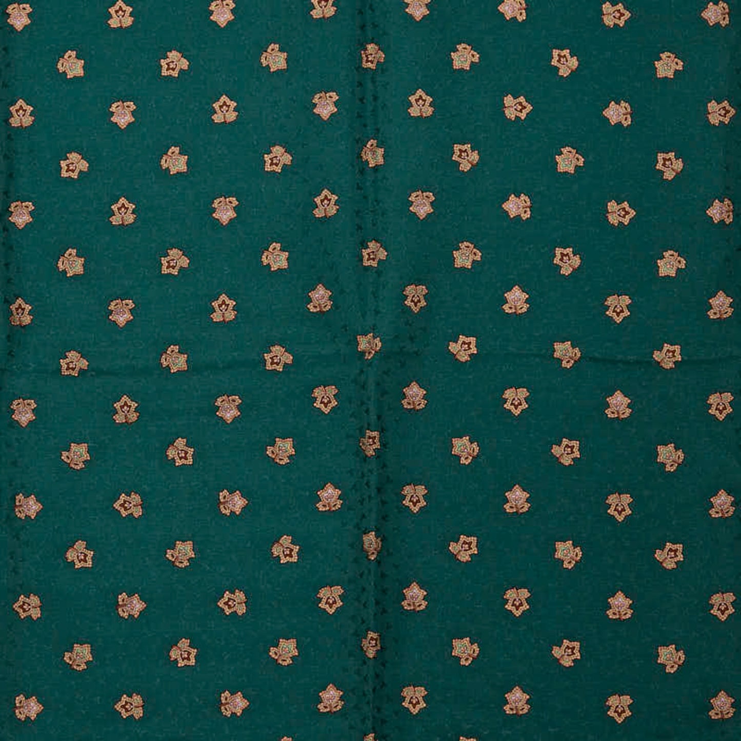 Tiffany & Co. T Logo Floral Motif Scarf