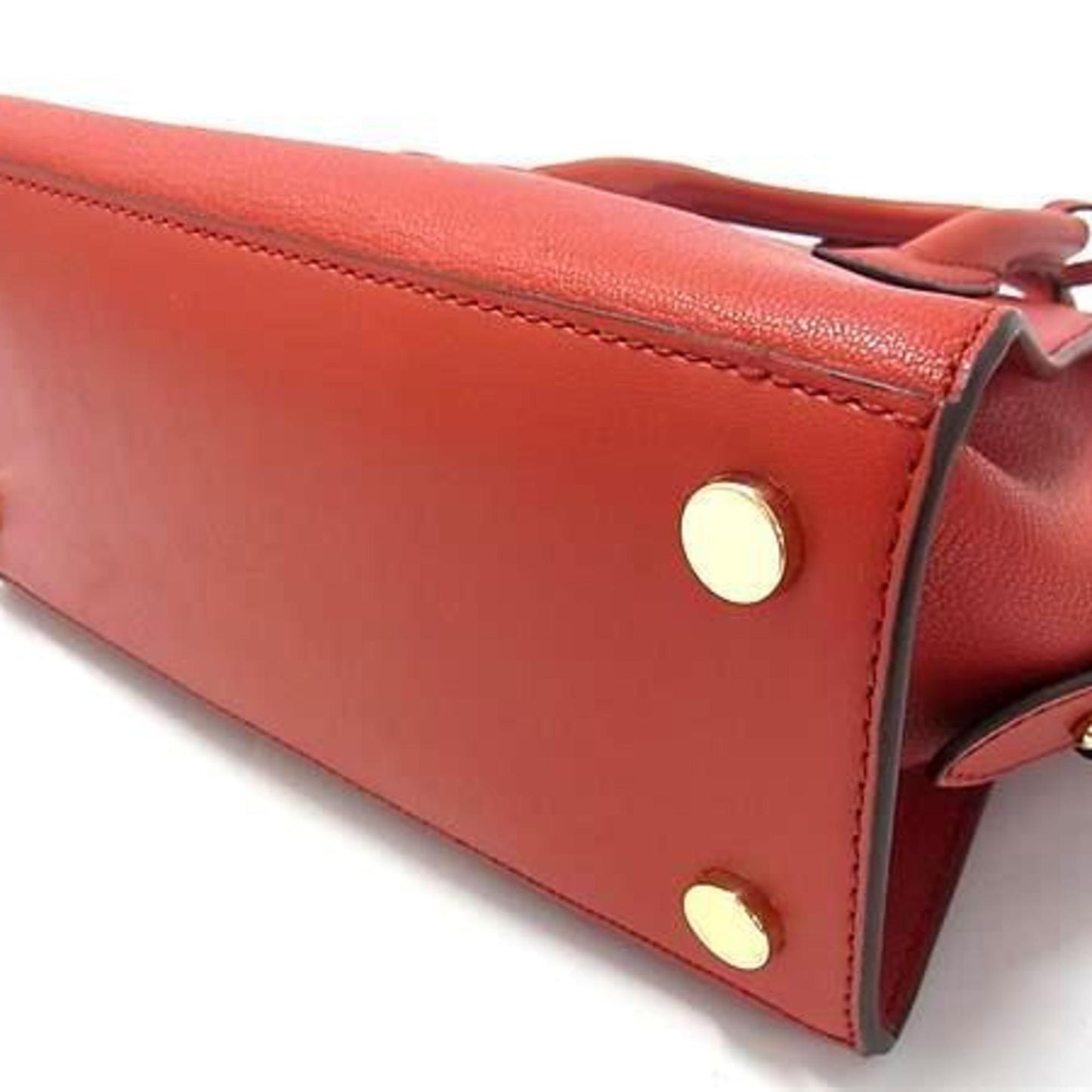 Michael Kors Avril Handbag 30H1G4Vs5L Red Leather