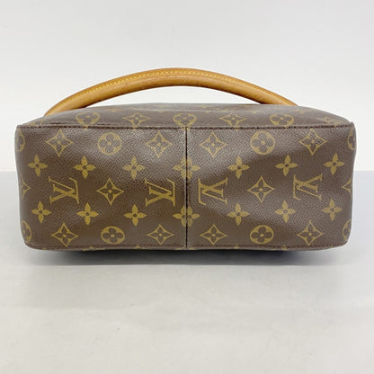 Louis Vuitton Monogram Looping Gm Shoulder Bag M51145 Brown