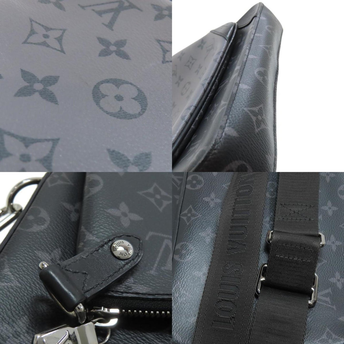 Louis Vuitton M69443 Trio Shoulder Bag Monogram Eclipse