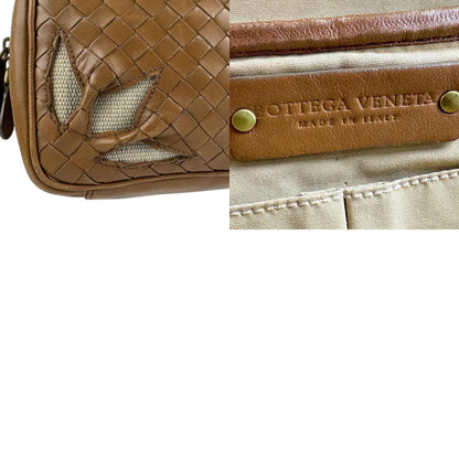 Bottega Veneta Handbag Intrecciato Leather Brown