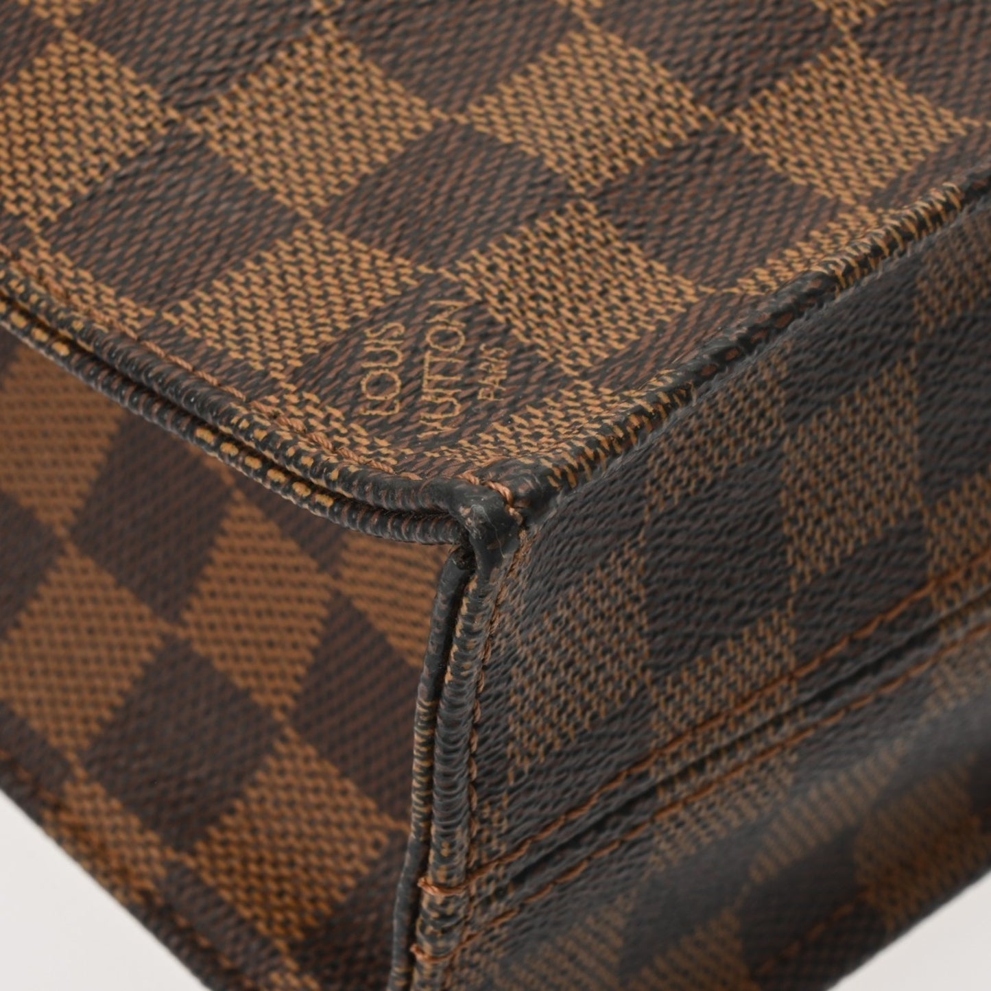 Louis Vuitton Damier Sac Plat Brown N51140