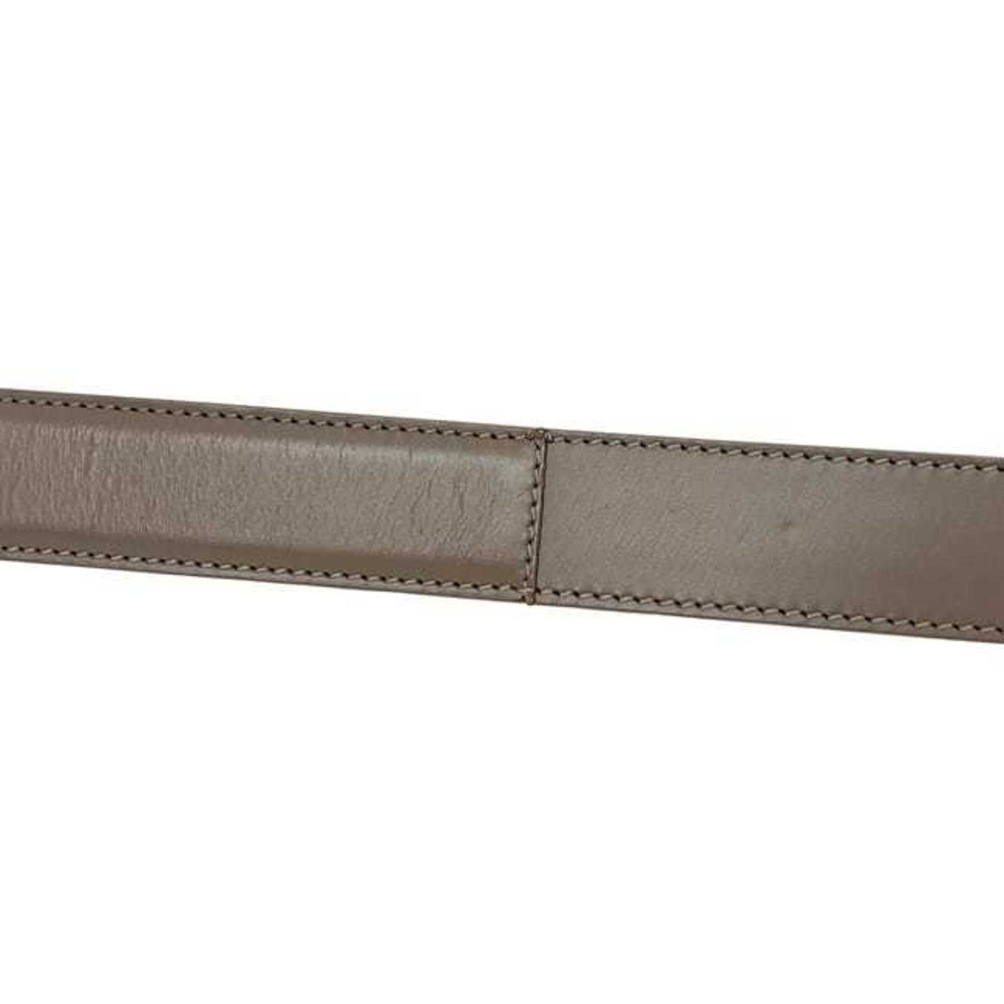 Balenciaga Belt Ec-24401 Beige 640828 1212 S 501523 80 Waist 84Cm Leather Balenciaga Buckle 30Mm