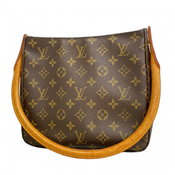 Louis Vuitton Monogram Looping Mm Shoulder Bag M51146 Brown