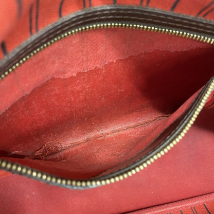 Louis Vuitton Damier Neverfull Pm Tote Bag N51109 Ebene