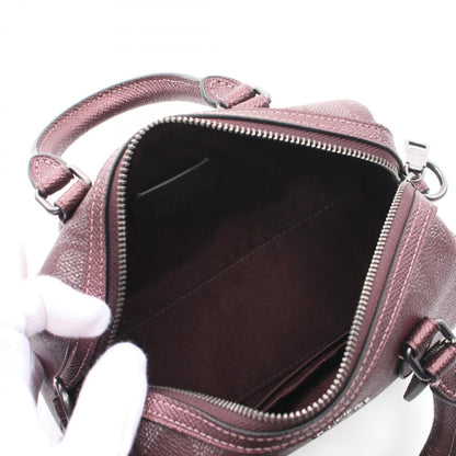 Coach Coach Signature Rowan Handbag Bag Coated Canvas Leather