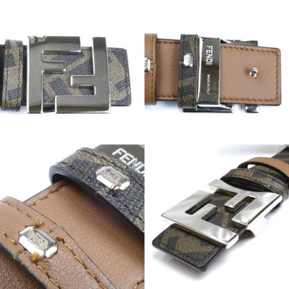Fendi Zucca Ff Belt Brown