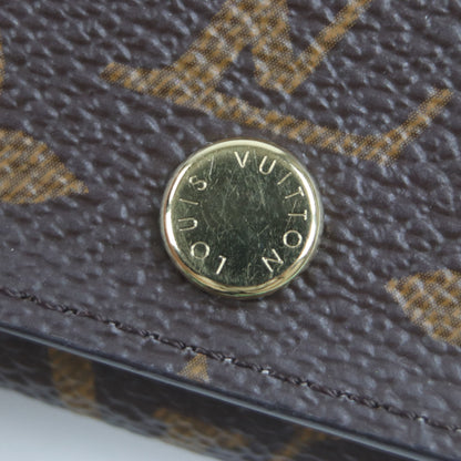 Louis Vuitton M83265 Multicle 4 Chamalow Pink Monogram 4-Ring Key Case With Box And Dust Bag