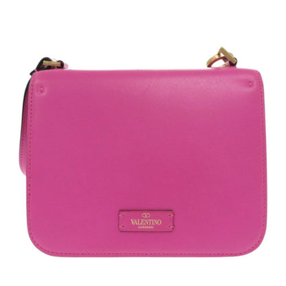 Valentino Garavani V-Sling Leather Pink Shoulder Bag 0485Valentino