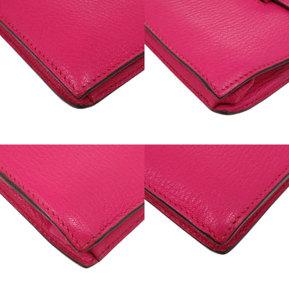 Hermes 365 Chevre Rose Shocking Handbag 1017 Hermes