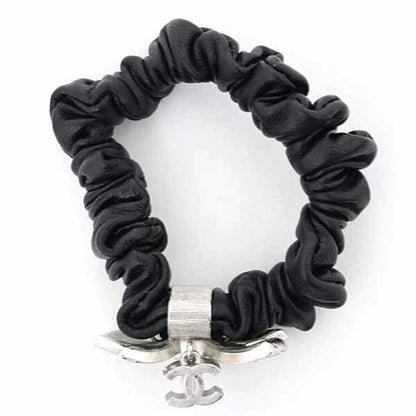 Chanel Hair Scrunchie With Coco Mark Ribbon