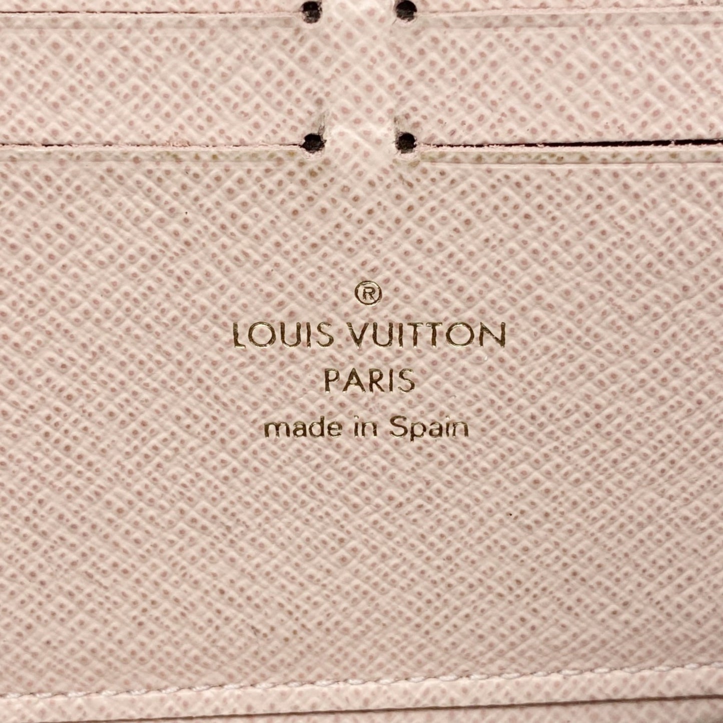 Louis Vuitton Monogram Portefeuille Clemence Long Wallet M61298 Brown Rose Ballerine