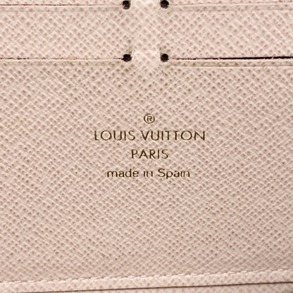 Louis Vuitton Monogram Portefeuille Clemence Long Wallet M61298 Brown Rose Ballerine