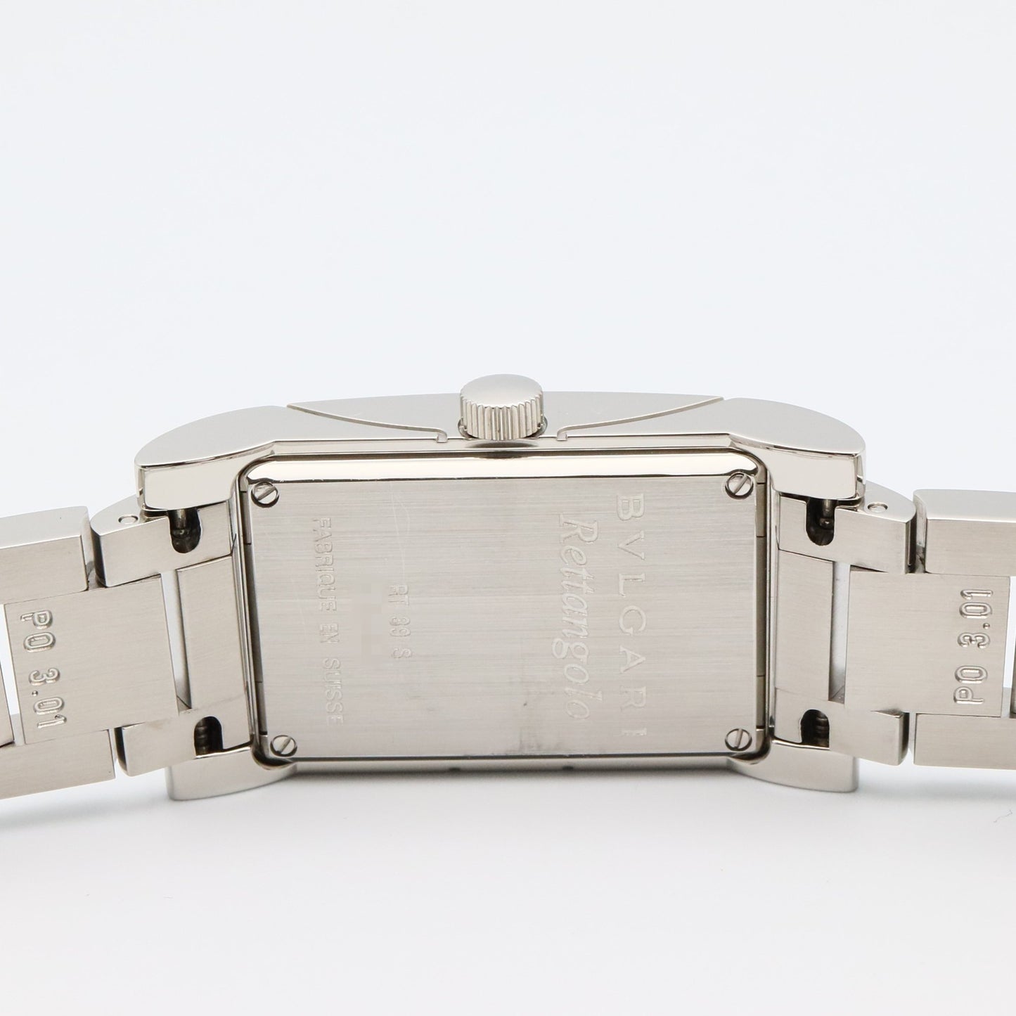 Bvlgari Rettangolo Stainless Steel Women'S Watch