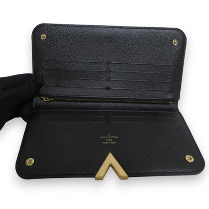 Louis Vuitton Louis Vuitton Portefeuille Kimono Long Wallet M56175 Monogram X Noir