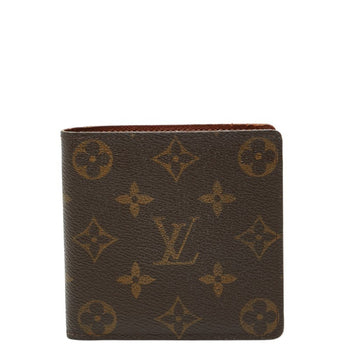 Louis Vuitton Monogram Porte-Bie Carte Credit Monet Bifold Wallet M61665 Brown