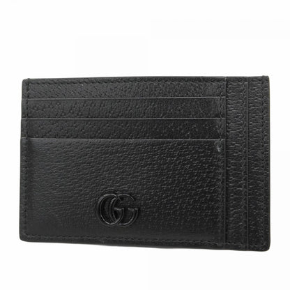 Gucci Business Card Case 722734 Leather Black