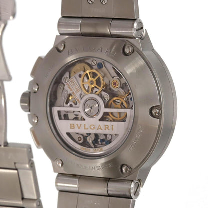 Bvlgari Diagono Velocissimo Dg41Sch Dg41Bssdch Stainless Steel Automatic Watch