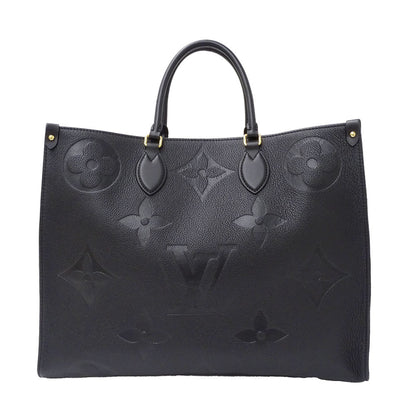 Louis Vuitton Monogram Empreinte On The Go Gm Tote Bag In Black