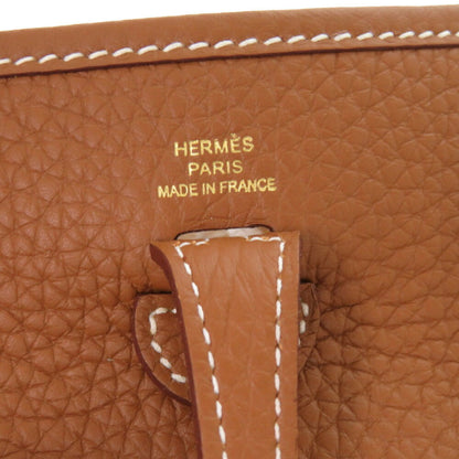 Unused Herms Evelyn Tpm Amazon Taurillon Clemence Gold K Stamp (2025) Shoulder Bag Brown 1518 Hermes
