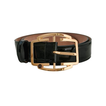 Dolce & Gabbana Women'S Patent Leather Pin Buckle Belt
