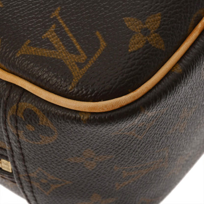 Louis Vuitton Monogram Trouville Brown M42228 Women'S Canvas Handbag