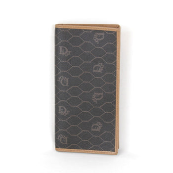 Christian Dior Honeycomb Wallet Brown