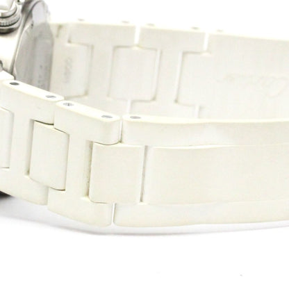 Cartier Pasha Seatimer Steel Quartz Mid Size Watch W3140005 Polished