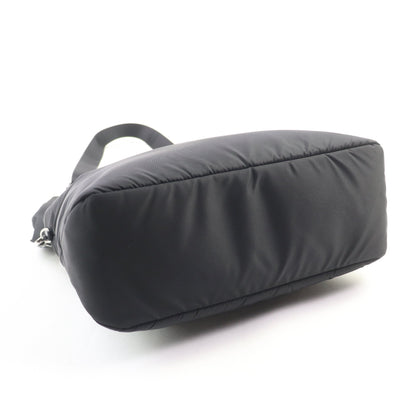 Prada 1Bg867 Re-Nylon Pouch/Shoulder Bag With Triangle Logo And Leather Detailing