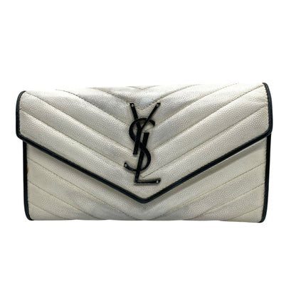 Ysl Paris Yves Saint Laurent Cassandra Long Wallet