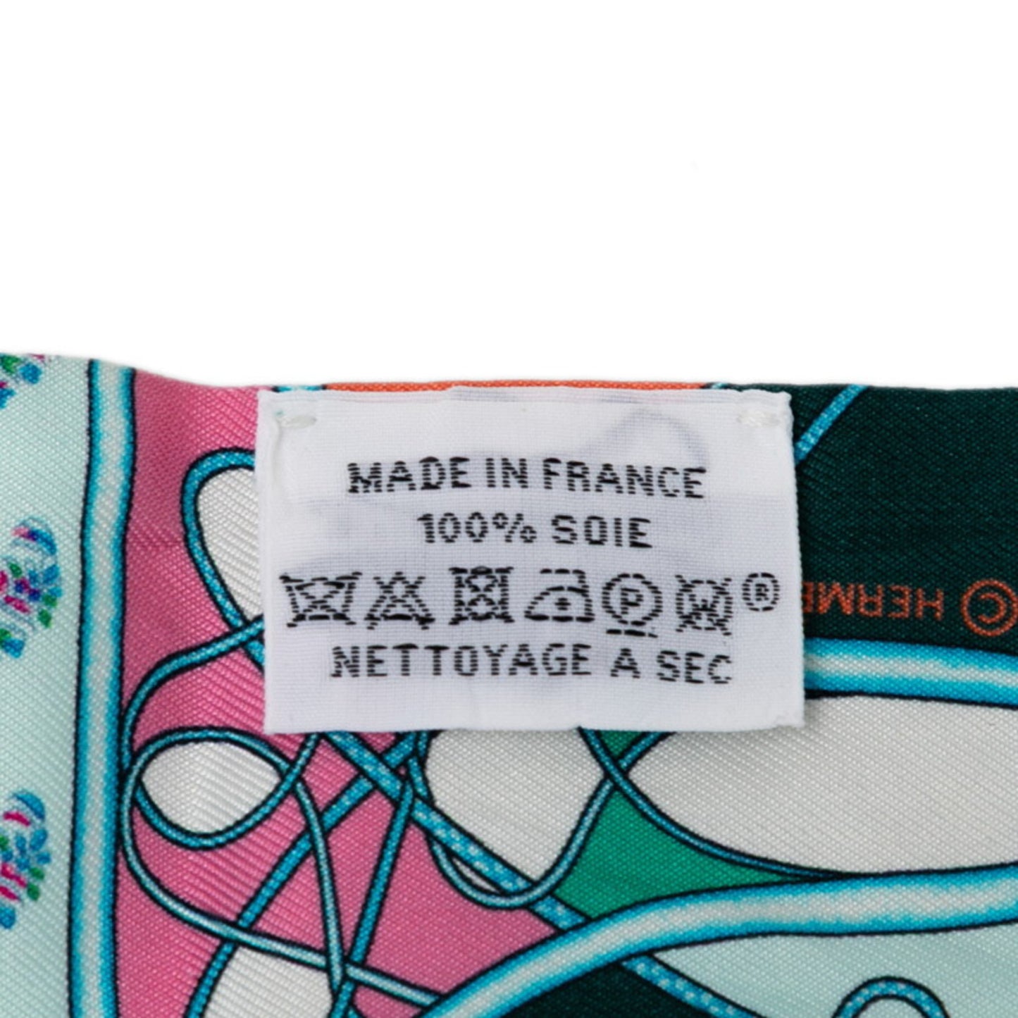 Hermes Herms Twilly Coup De Fouet Au Bloc Whip Scarf/Muffler In Green