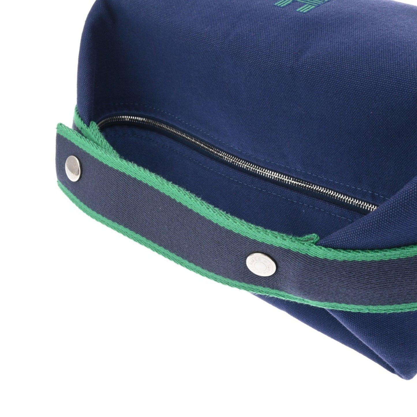 Hermes Bride A Black Gm Blue Marine