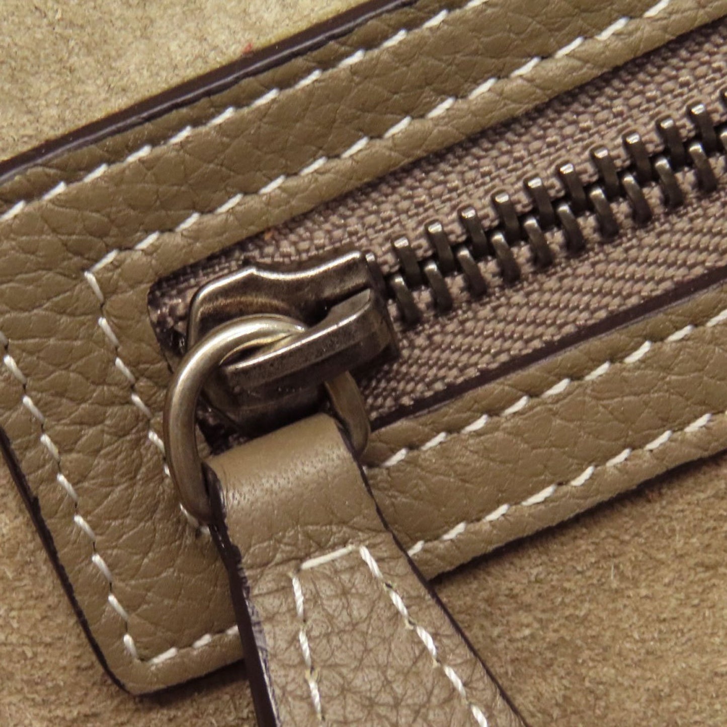 Celine Luggage Micro Tote Bag In Calfskin