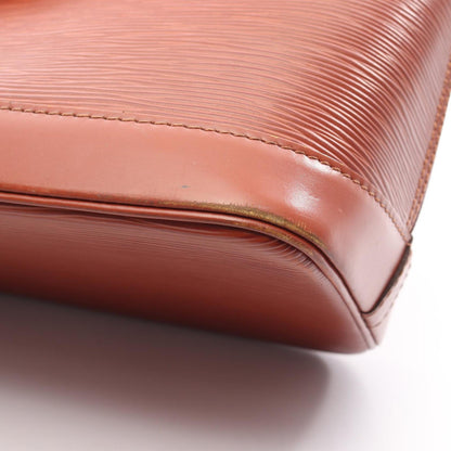 Louis Vuitton Alma Epi Kenya Brown Leather Handbag