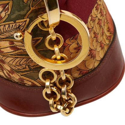 Salvatore Ferragamo Botanical Print Handbag/Shoulder Bag