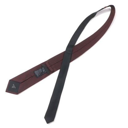 Prada 2020 Ucr77 100% Silk All-Over Logo Tie