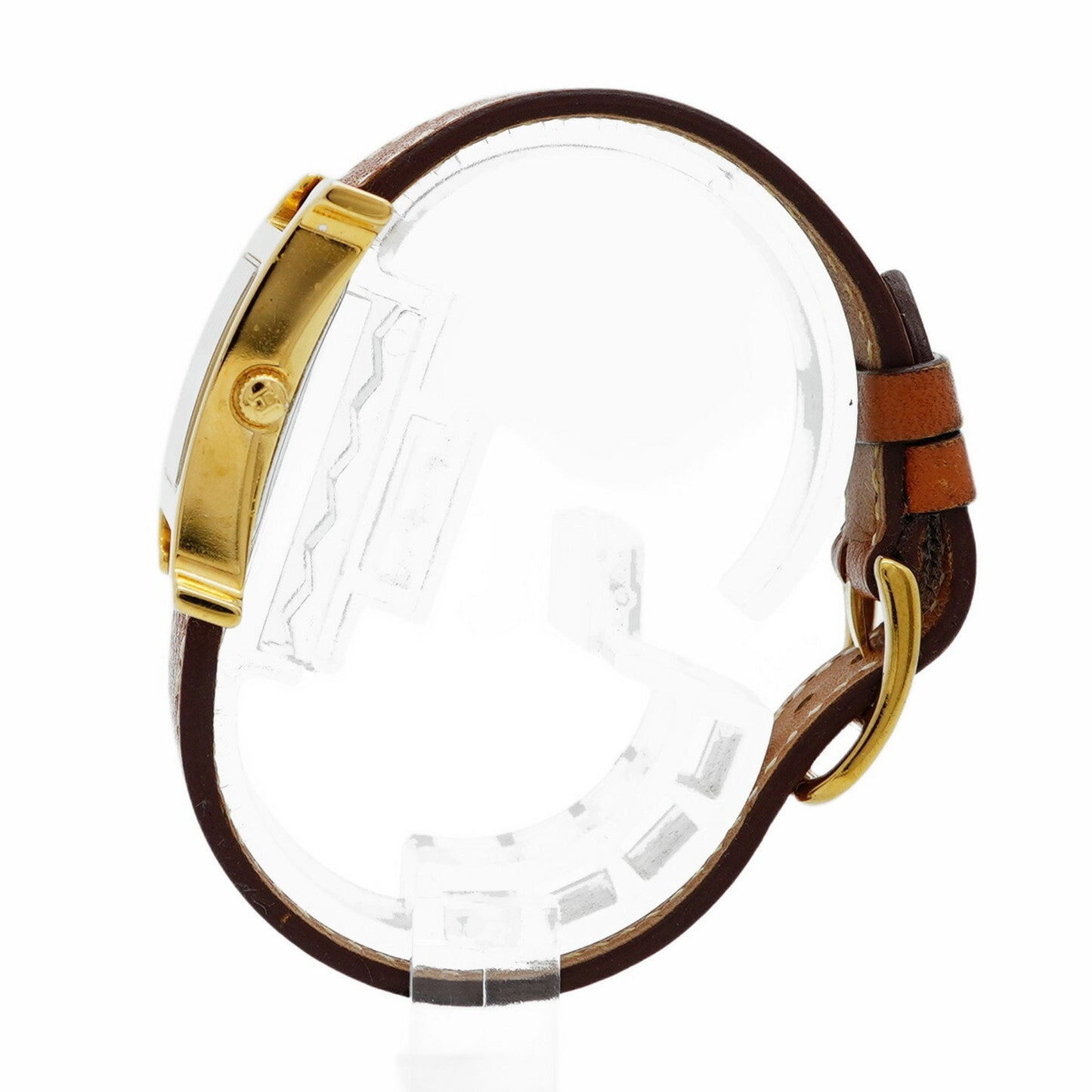 Herms H Watch Hh1.201 White Dial