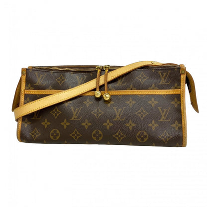 Louis Vuitton Monogram Popincourron Shoulder Bag M40008 Brown