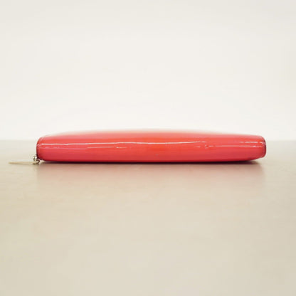 Leather Chanel Long Wallet (Bi-Fold) Patent