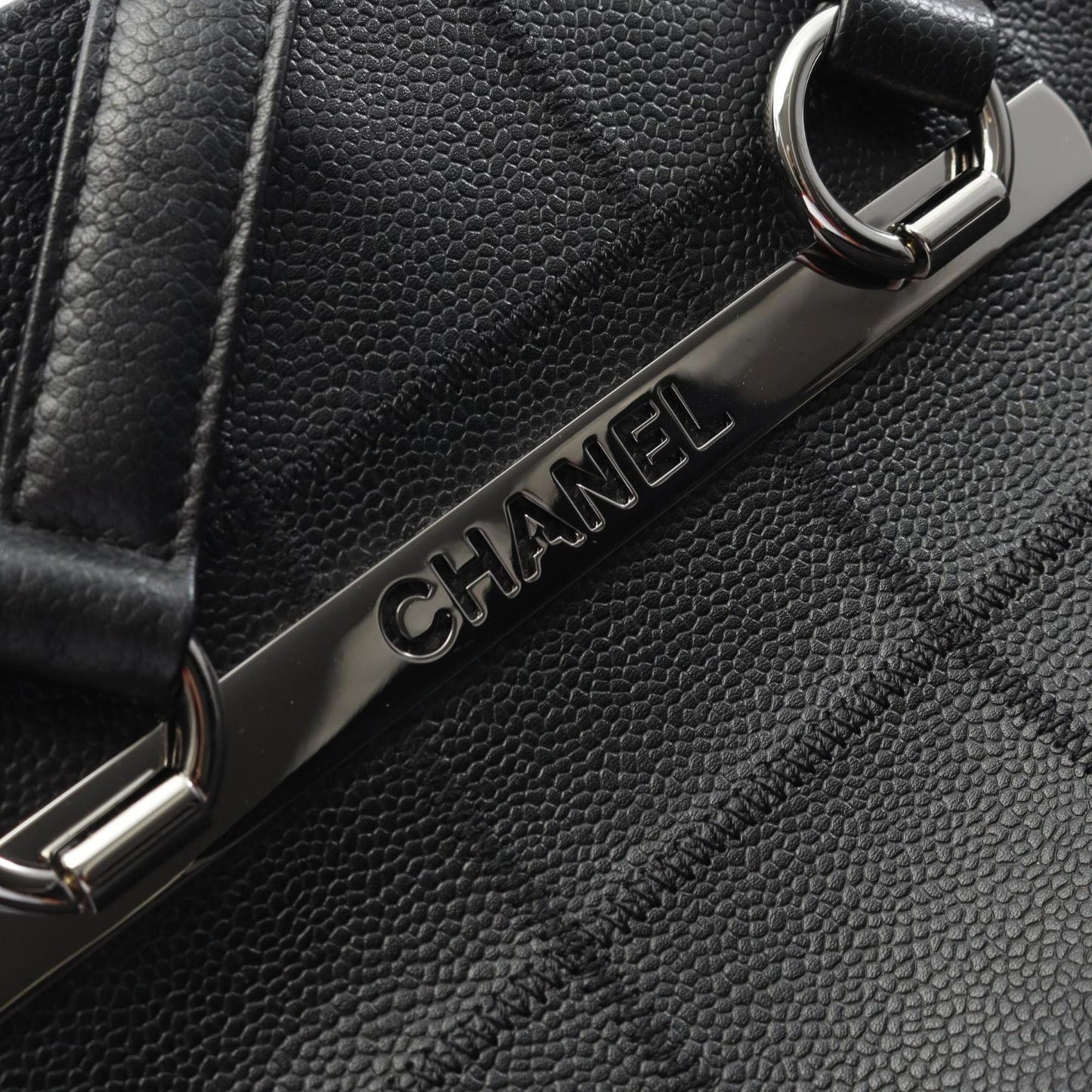 Chanel Chocobar Tote Bag In Calfskin Leather