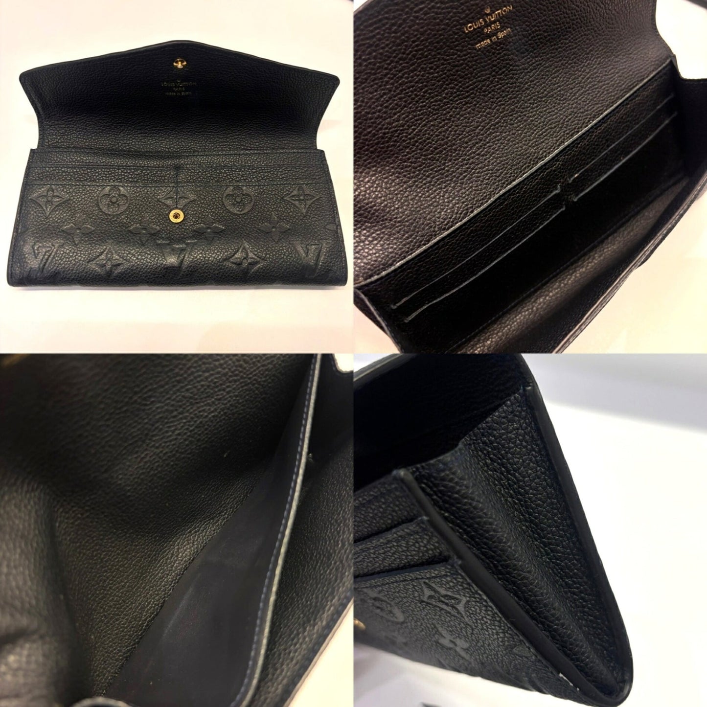 Empreinte Louis Vuitton Long Wallet (Bi-Fold) Monogram