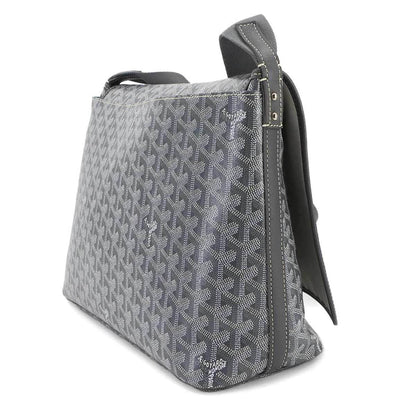 Goyard Capetien Mm Shoulder Bag In Pvc And Leather